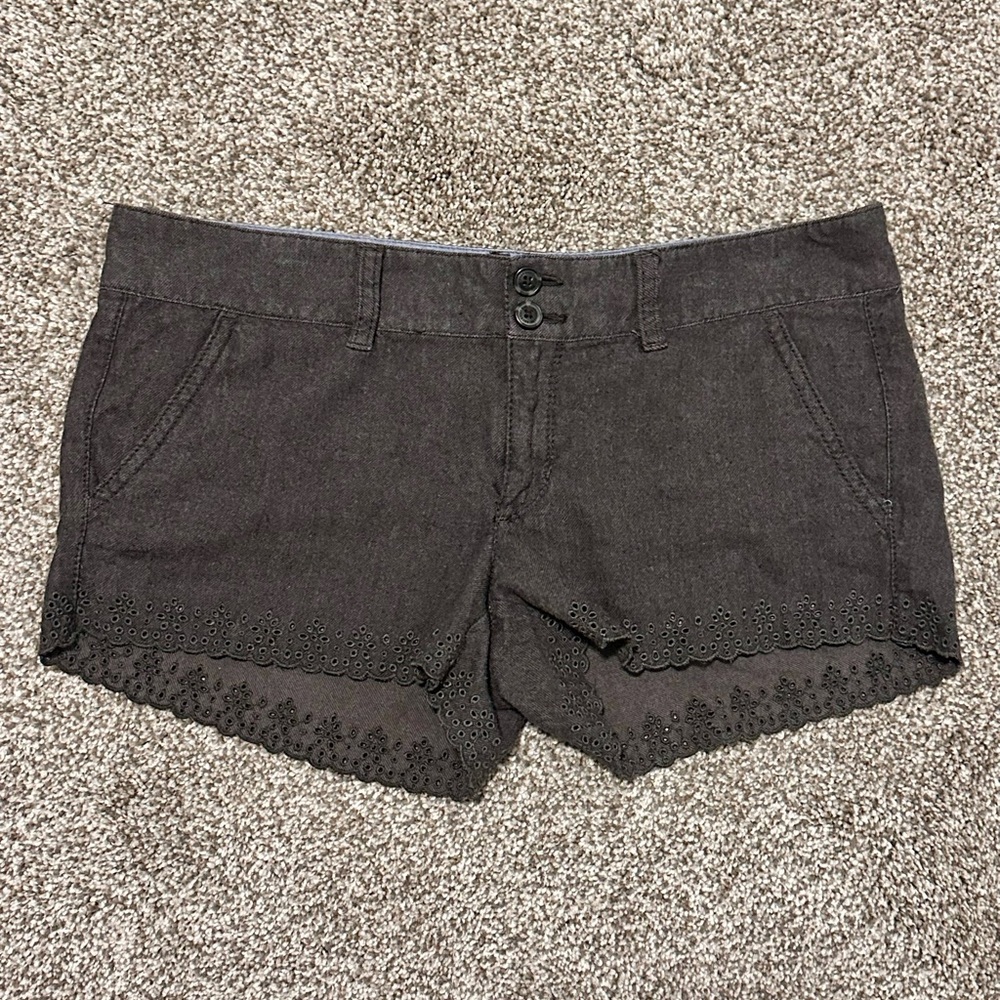 American Eagle Outfitters Shorts with Lace Trim